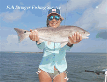 Tablet Screenshot of fullstringerfishing.com